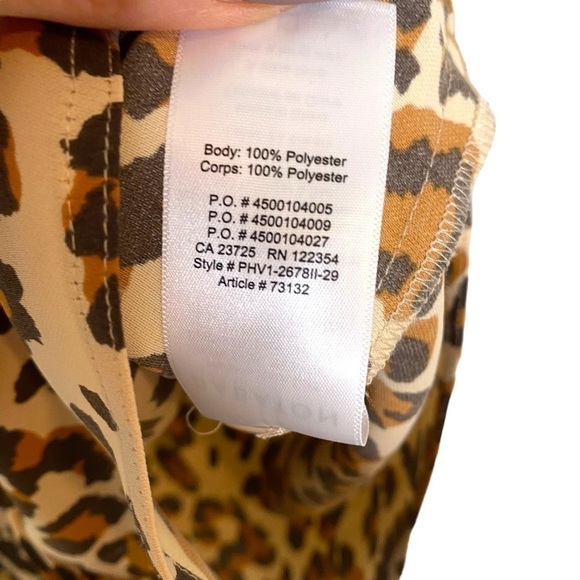 Aritzia Babaton Sleeveless Power Blouse Leopard-print Sleeveless Blouse - Picture 9 of 12